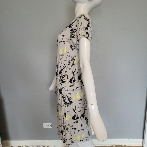 Numph Southwestern Print Dress, VGUC, Size 6 - Picture 4 of 7